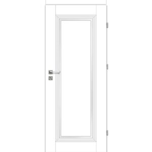 Usa de interior alba, cu toc si yala,  PP-Platinium, Varadero 10 Voster - imagine 1