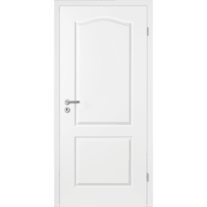 Usa de interior alba clasica cu stilca, toc si yala, lacuita, Elegance LA GN Mosel Türen - imagine 4