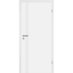 Usa alba de interior, design modern, lacuita, cu yala si toc, MALA 16 Mosel Türen - imagine 1