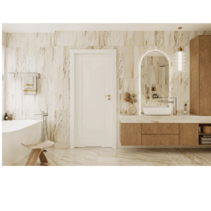 Usa de interior alba, cu toc si yala,  PP-Platinium, Tago Voster - imagine 2